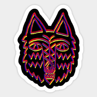 Wolf Sticker